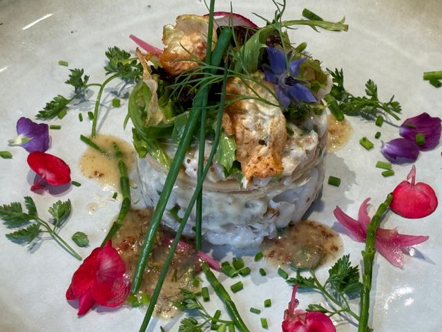 LE RESTAURANT DES ARTS - LE TOUQUET - Restaurant Le Touquet Millefeuille Cabillaud Artichaud