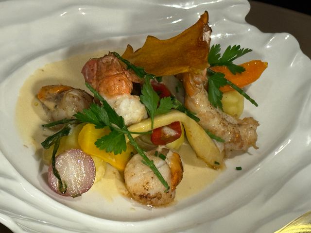 LE RESTAURANT DES ARTS - LE TOUQUET - Restaurant Le Touquet Nage de St Jacques et Langoustines